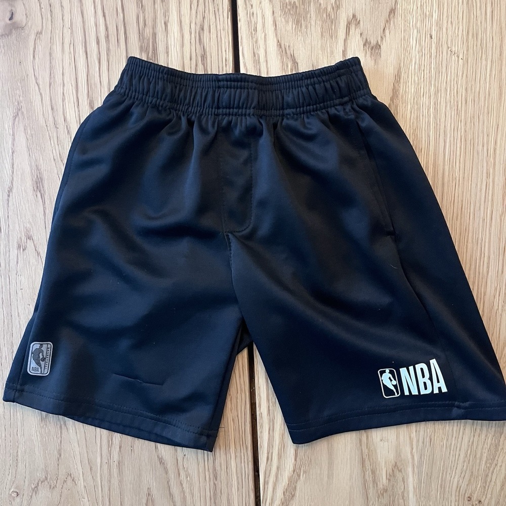 NBA Boys Basketball Shorts Black Size 10-12